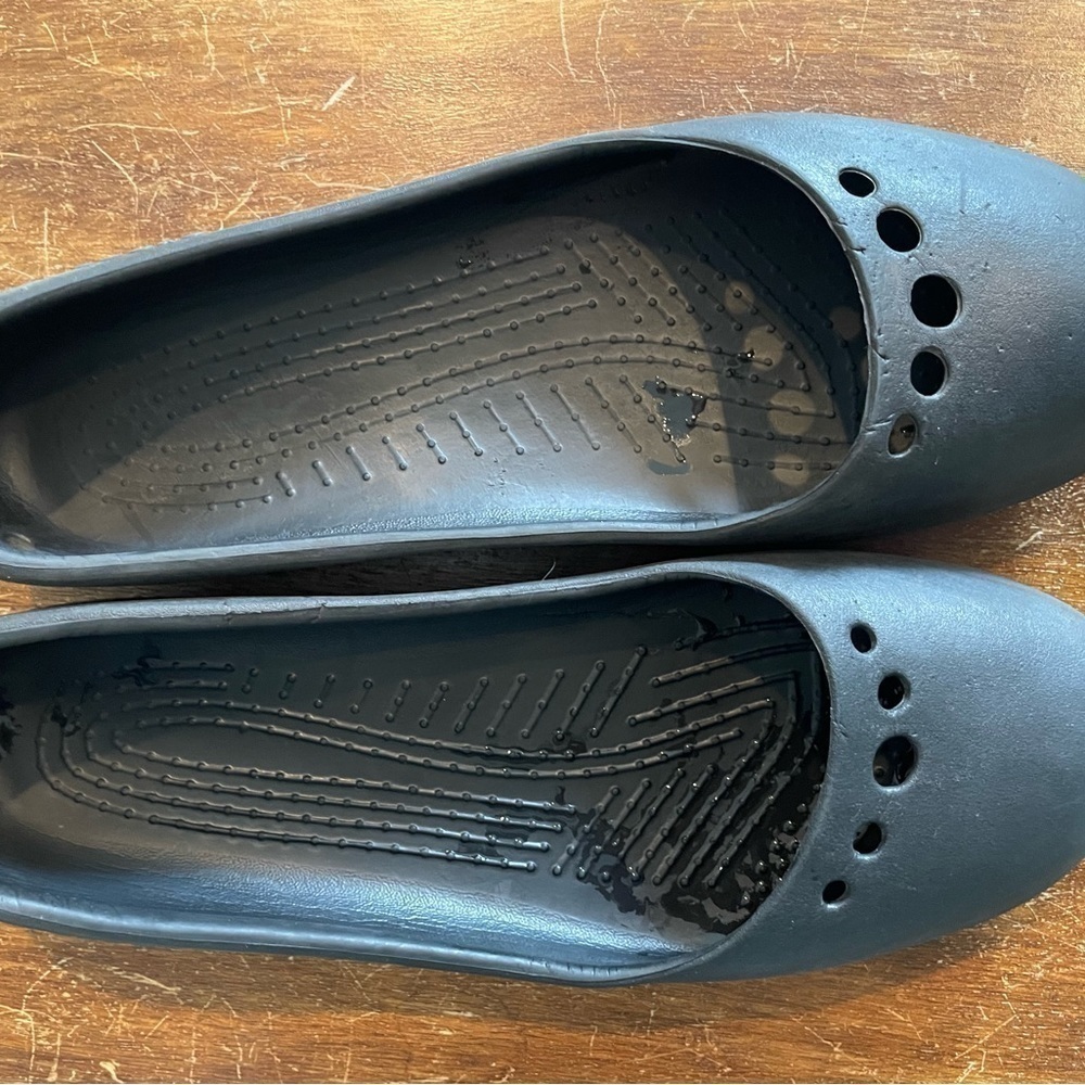 CROCS at Work, Black Ballet Size 8 - Picture 2 of 5